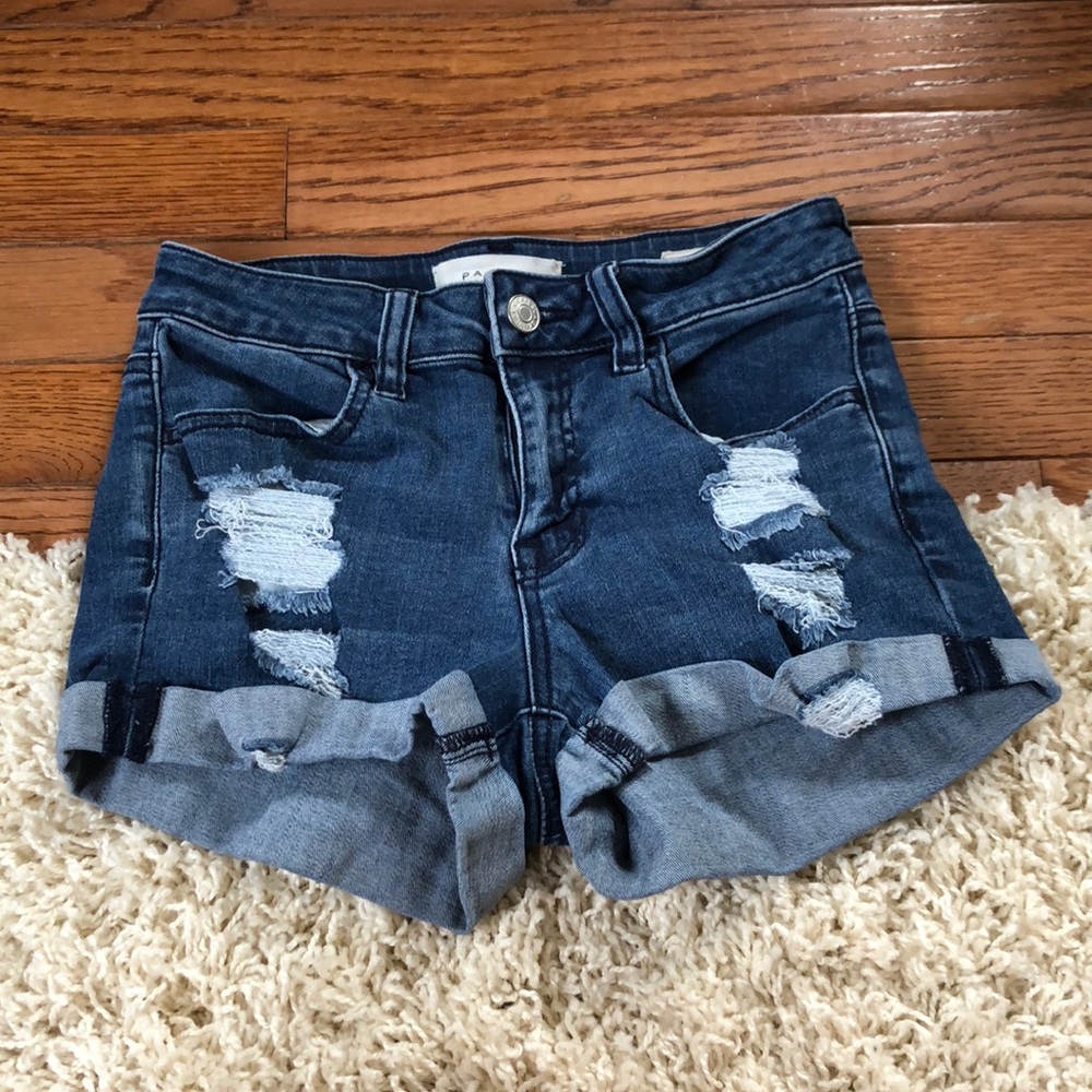 Pacsun Medium Blue Stretch Shorts